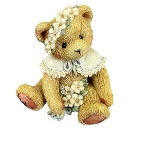 Vintage Enesco Cherished Teddies "May" Figurine 1993 By P Hillman Whimsical